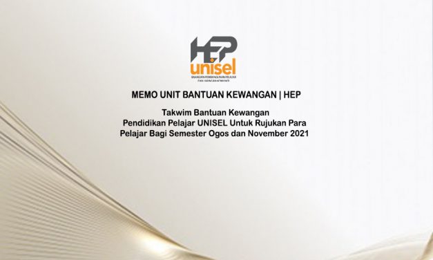 UBK|HEP : Tambahan Senarai Bantuan Kewangan