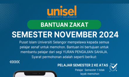 Hebahan Unit Zakat | Pusat Islam