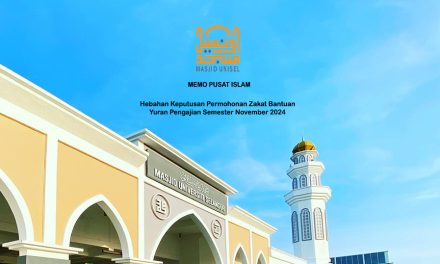 Memo Hebahan Pusat Islam