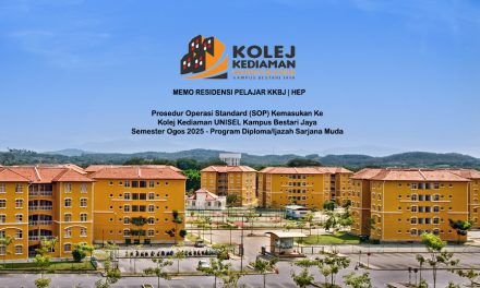 Memo KKBJ – SOP Kemasukan Ogos 2025