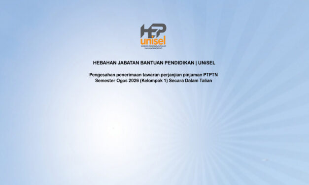 Hebahan Jabatan Bantuan Kewangan Pelajar
